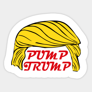 Trump Pump Sticker